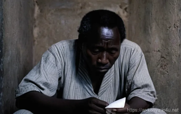 케냐의 유명 작가 - **Image Prompt 1: The Spark of Resistance**
    A determined young Ngũgĩ wa Thiong'o, in his early t...